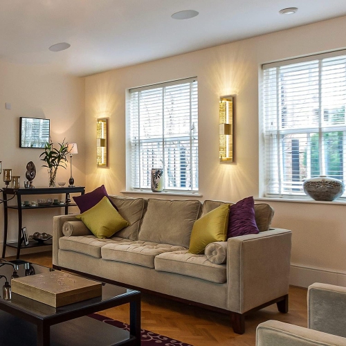 LED Wall Sconce Light: 19 Inch Gold Modern Sconces Wall Lighting 3000K Dimmable Crystal Wall Lamps Indoor Bathroom Sconce Wall Mount Light Fixtures