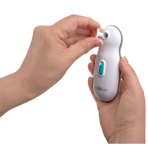 Disques de rechange de bbluv pour coupe-ongles électrique Trimö, stade 1, paquet de 3 - Rose