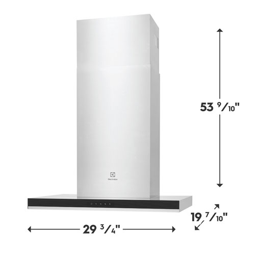 Electrolux 30" Wall Mount Range Hood - Stainless Steel