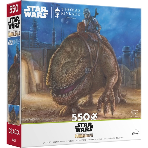 Ceaco - Thomas Kinkade - Mandalorian - The Reckoning - 550 Piece Jigsaw Puzzle