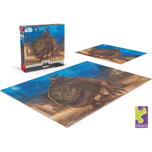 Ceaco - Thomas Kinkade - Mandalorian - The Reckoning - 550 Piece Jigsaw Puzzle