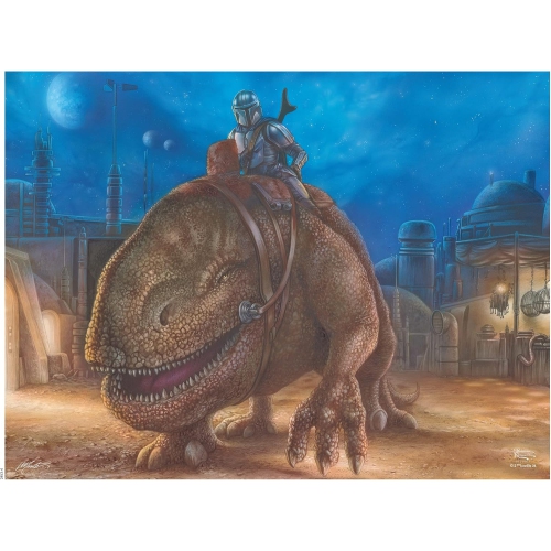 Ceaco - Thomas Kinkade - Mandalorian - The Reckoning - 550 Piece Jigsaw Puzzle