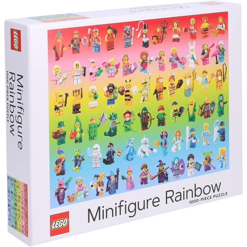 LEGO  Minifigure Rainbow 1000-Piece Puzzle: 1000 Piece