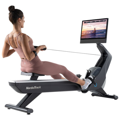 NordicTrack RW900 Rower with 24" Pivoting Touchscreen Display