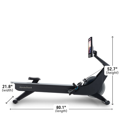 NordicTrack RW900 Rower with 24" Pivoting Touchscreen Display