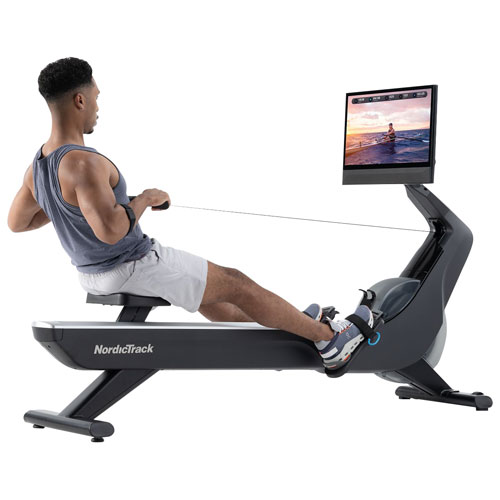 NordicTrack RW900 Rower with 24" Pivoting Touchscreen Display