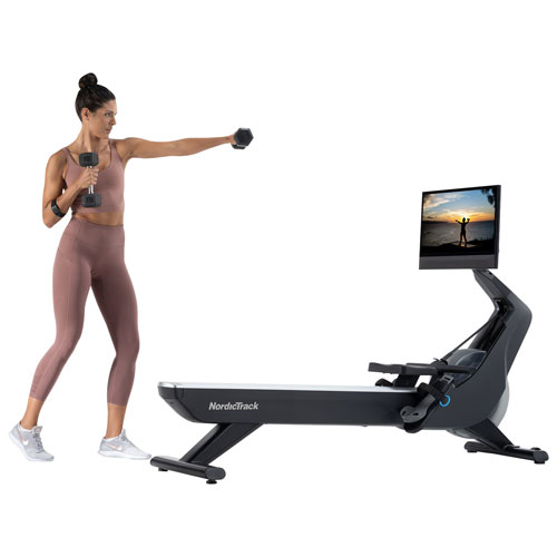 NordicTrack RW900 Rower with 24" Pivoting Touchscreen Display
