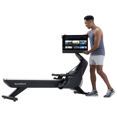 NordicTrack RW900 Rower with 24" Pivoting Touchscreen Display