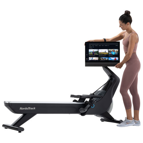 NordicTrack RW900 Rower with 24" Pivoting Touchscreen Display
