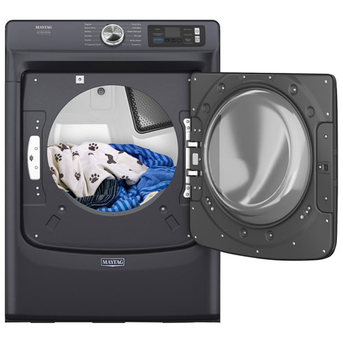 Sécheuse à gaz à vapeur de 7,4 pi³ Pet Pro de Maytag - Acier minuit