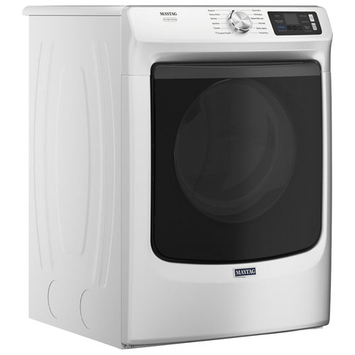 Sécheuse à gaz à vapeur de 7,4 pi³ Pet Pro de Maytag - Blanc