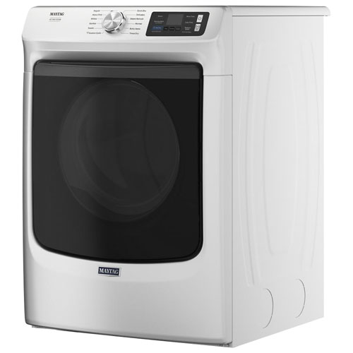 Sécheuse à gaz à vapeur de 7,4 pi³ Pet Pro de Maytag - Blanc