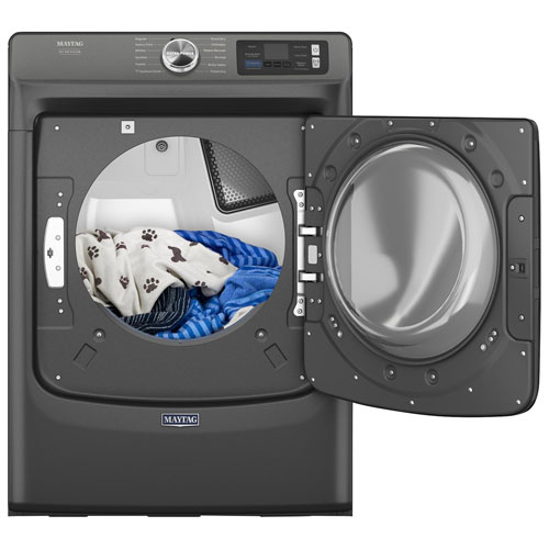 Maytag Pet Pro 7.4 Cu. Ft. Gas Steam Dryer - Volcano Black