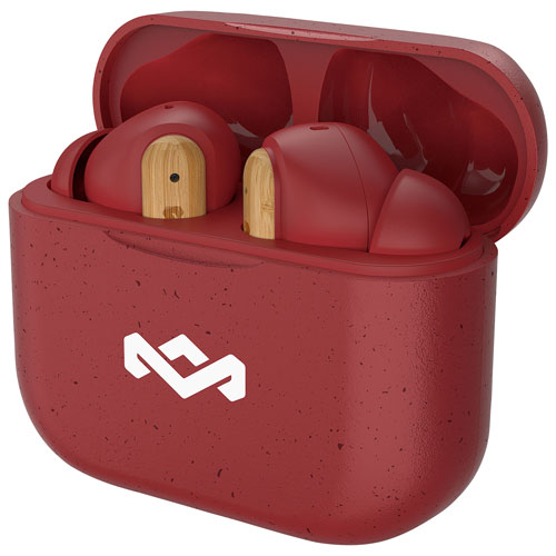 House Of Marley Little Bird In-Ear Sound Isolating True Wireless Earbuds - Red