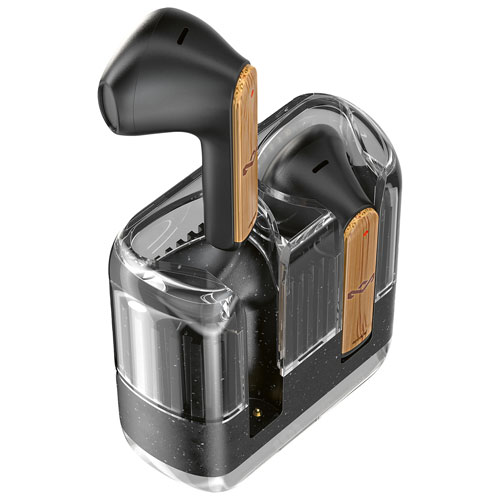 Écouteurs boutons 100 % sans fil à isolation sonore Zion de House Of Marley - Noir