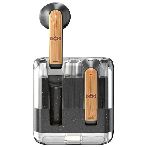 Écouteurs boutons 100 % sans fil à isolation sonore Zion de House Of Marley - Noir