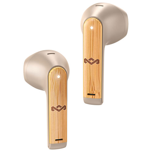 House Of Marley Zion In-Ear Sound Isolating True Wireless Earbuds - Cream