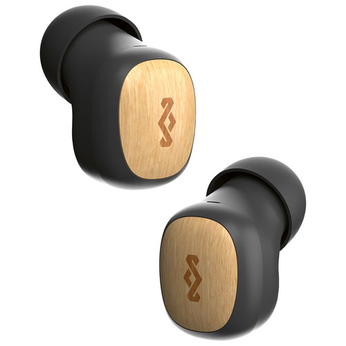 House Of Marley Smile Jamaica In-Ear Sound Isolating True Wireless Earbuds - Black