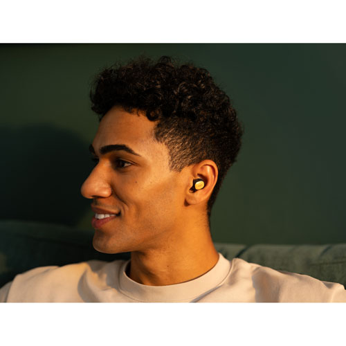 Écouteurs boutons 100 % sans fil à isolation sonore Smile Jamaica de House Of Marley - Noir