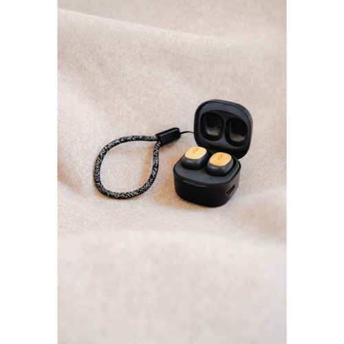 Écouteurs boutons 100 % sans fil à isolation sonore Smile Jamaica de House Of Marley - Noir