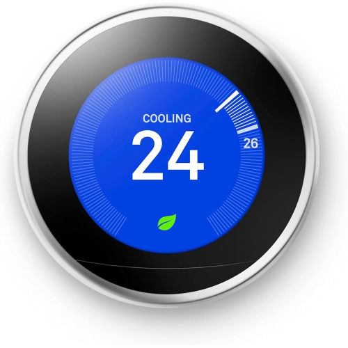 Refurbished(Excellent)- Google Nest Learning Thermostat - 3rd Generation Nest Thermostat