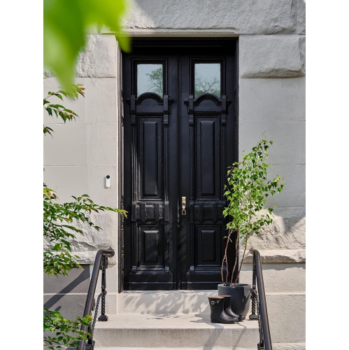 Remis à neuf - sonnette Google Nest (avec fil, 2nd génération) - neige