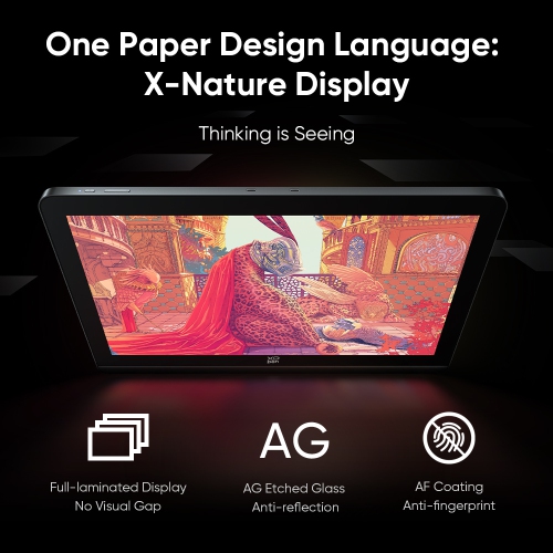 XPPen Artist Pro 19 Drawing Tablet | 4K, 99.8% sRGB Display | Calman Verified Screen | Two 16K Pressure Levels Pens | Full-laminated Graphic Display