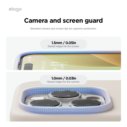 elago Compatible with iPhone 16 Pro Case, Premium Liquid Silicone Case, Full Body Protective Cover, Shockproof, Anti-Scratch Soft Microfiber Lining,