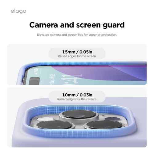 elago Compatible with iPhone 16 Pro Case, Premium Liquid Silicone Case, Full Body Protective Cover, Shockproof, Anti-Scratch Soft Microfiber Lining,