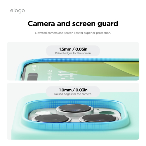 elago Compatible with iPhone 16 Pro Case, Premium Liquid Silicone Case, Full Body Protective Cover, Shockproof, Anti-Scratch Soft Microfiber Lining,