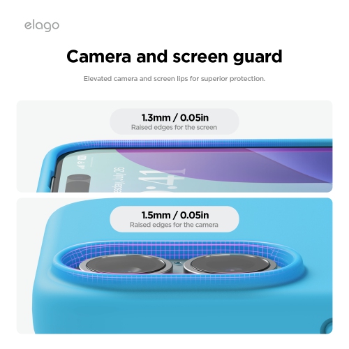 elago Compatible with iPhone 16 Case, Premium Liquid Silicone Case, Full Body Protective Cover, Shockproof, Anti-Scratch Soft Microfiber Lining, 6.1