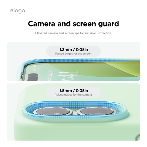 elago Compatible with iPhone 16 Case, Premium Liquid Silicone Case, Full Body Protective Cover, Shockproof, Anti-Scratch Soft Microfiber Lining, 6.1