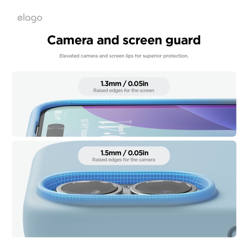 elago Compatible with iPhone 16 Case, Premium Liquid Silicone Case, Full Body Protective Cover, Shockproof, Anti-Scratch Soft Microfiber Lining, 6.1