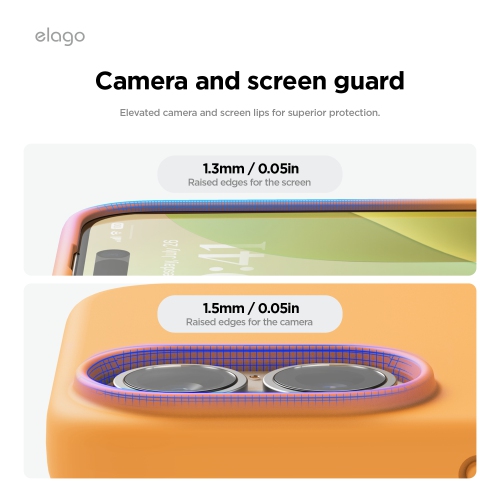 elago Compatible with iPhone 16 Plus Case, Premium Liquid Silicone Case, Full Body Protective Cover, Shockproof, Anti-Scratch Soft Microfiber Lining,
