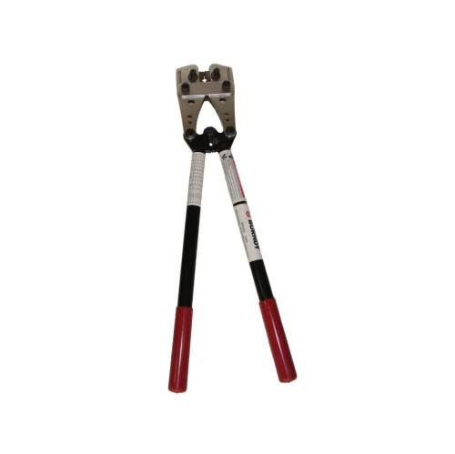 Image 1 of 1.. Burndy MRC840 Hytool Hand-Operated Crimper, 8-4/0 AWG Non-Insulated Copper Terminals and Splices, 26" Length, 8" Width
