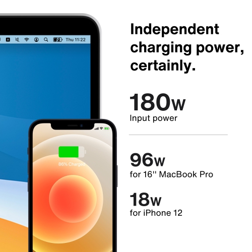 iVANKY FusionDock 1 MacBook Pro Docking Station with 150W Power Adapter, 12-in-2 Dual 4K@60Hz Monitor Dock for MacBook M1/M2/M3 Pro/Max Display Dock