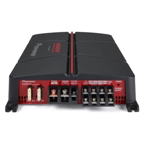 Comprend un nettoyant pour gadgets en prime à 4 canaux GM-A6704 Class AB de Pioneer.