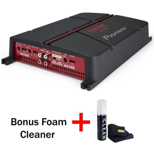Pioneer GM-A4704 Class AB 4-Channel Bridgeable Amp Bonus Gadget Cleaner Included.