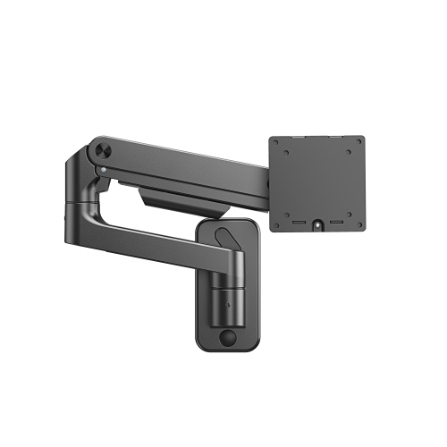 Amer Mounts - Single HydraLift Articulating Monitor Wall Mount with extension Supports 4.4-44 lbs monitors with 100x100mm or 75x75mm mounting