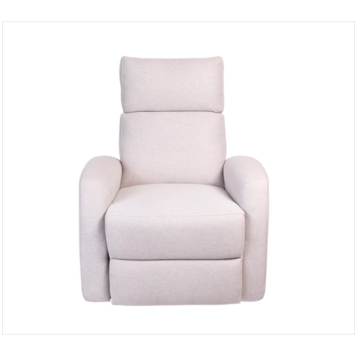 L'il Angels Serena Triple Power Glider, Fully Adjustable Recliner with Headrest, Lumbar Support, and USB Charging- Sand