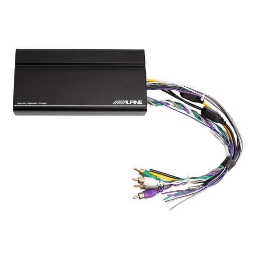 Alpine KTA-450 4-Channel Power Pack Amplifier with Dynamic Peak Power 45W RMS x 4