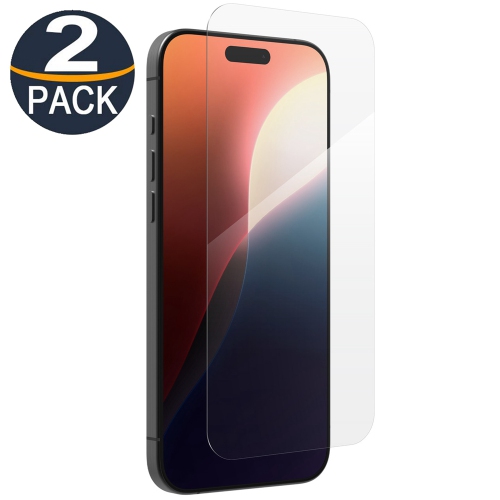 [2 paquets] Protecteur d'écran en verre trempé Premium de CSmart pour iPhone 17 Pro Max/16 Pro Max, étui et sans bulles