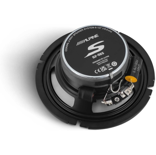 Alpine S2-S65 S-Series 6.5″ Coaxial 2-Way Car Speakers