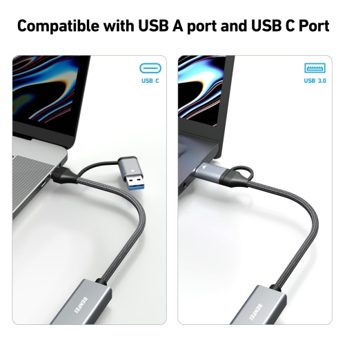 BENFEI Video/Audio Capture Card supporting Full HD 1080P 60FPS