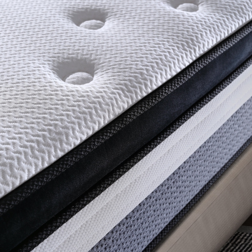 LivinVeluris Classic 10-Inch Mattress: CertiPUR-US Certified, Coil Spring Support