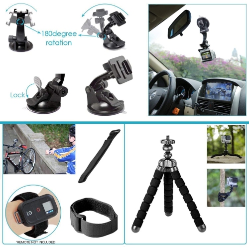 GoPro HERO9 Action Camera with 64GB Card and 50 Piece DiGiNerds Accessory Kit