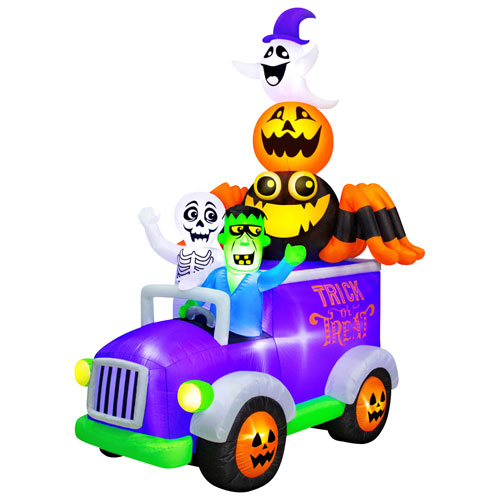 Occasions - Décoration pour l'Halloween de 3,2 m : Camion gonflable