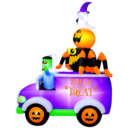 Occasions - Décoration pour l'Halloween de 3,2 m : Camion gonflable