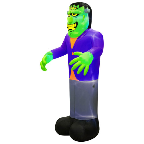 Occasions - Décoration d'Halloween de 6,1 m Monstre Frankenstein debout gonflable