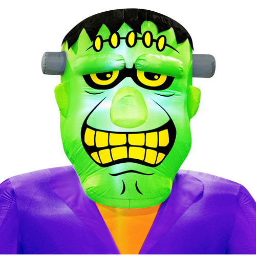 Occasions - Décoration d'Halloween de 6,1 m Monstre Frankenstein debout gonflable